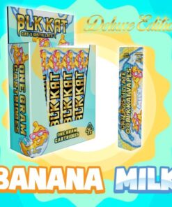 blak kat carts banana milk